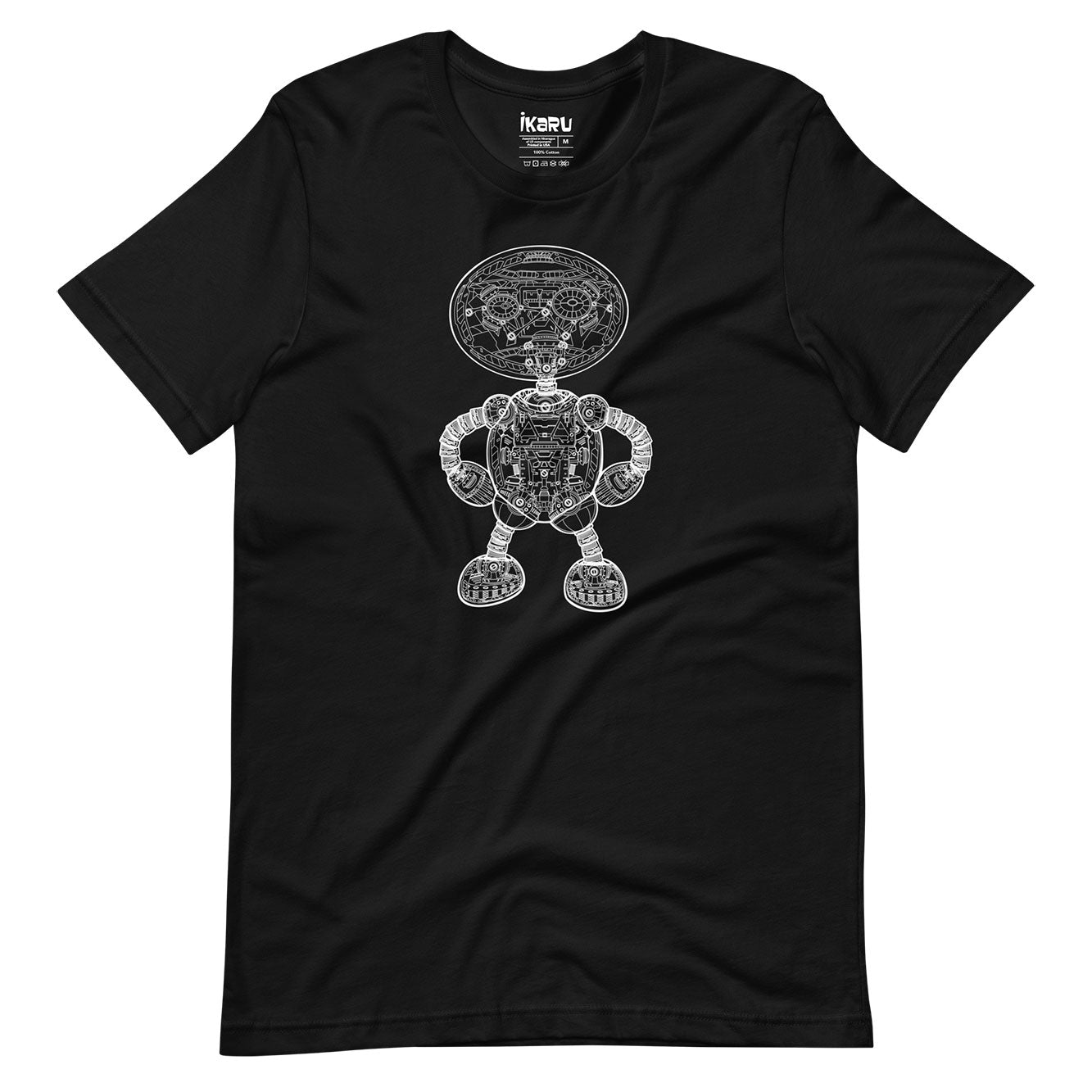 Ikaru Mechanical t-shirts collection, original character graphic tees