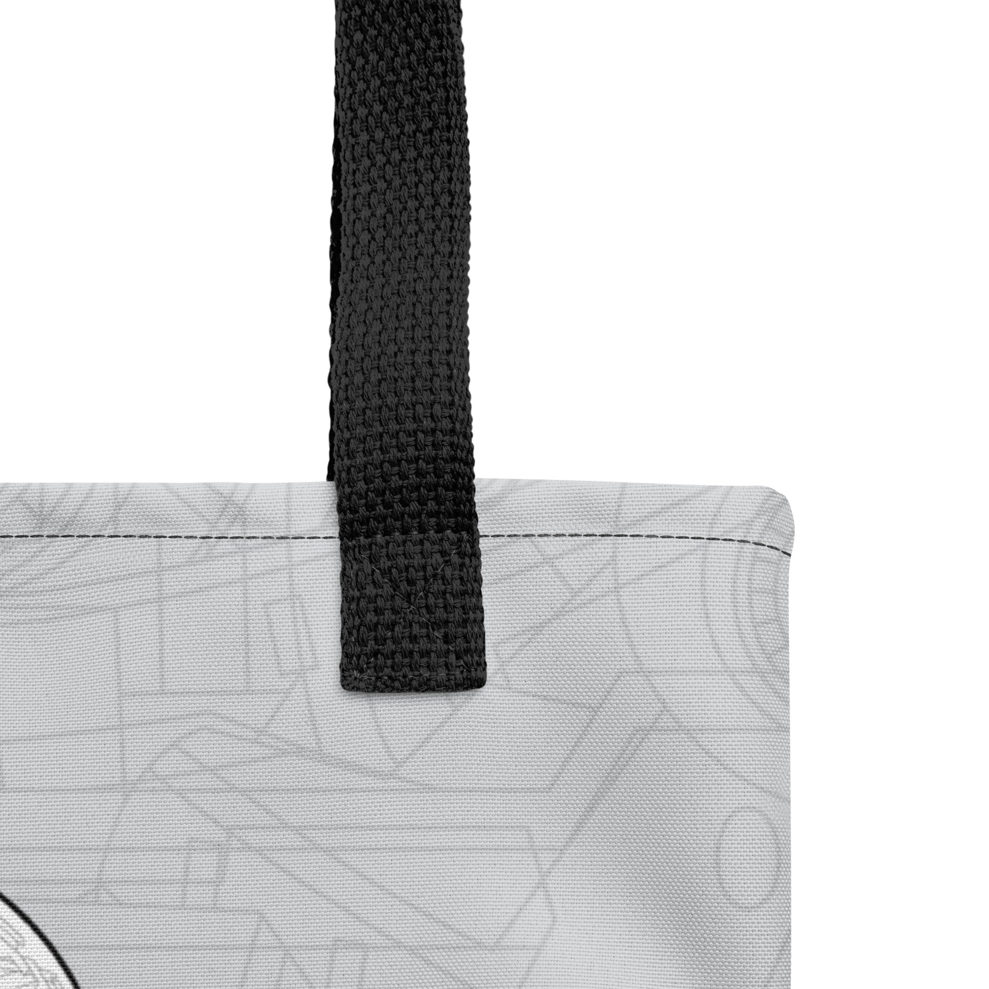  Ikaru Mechanical tote bag, original character all-over print design