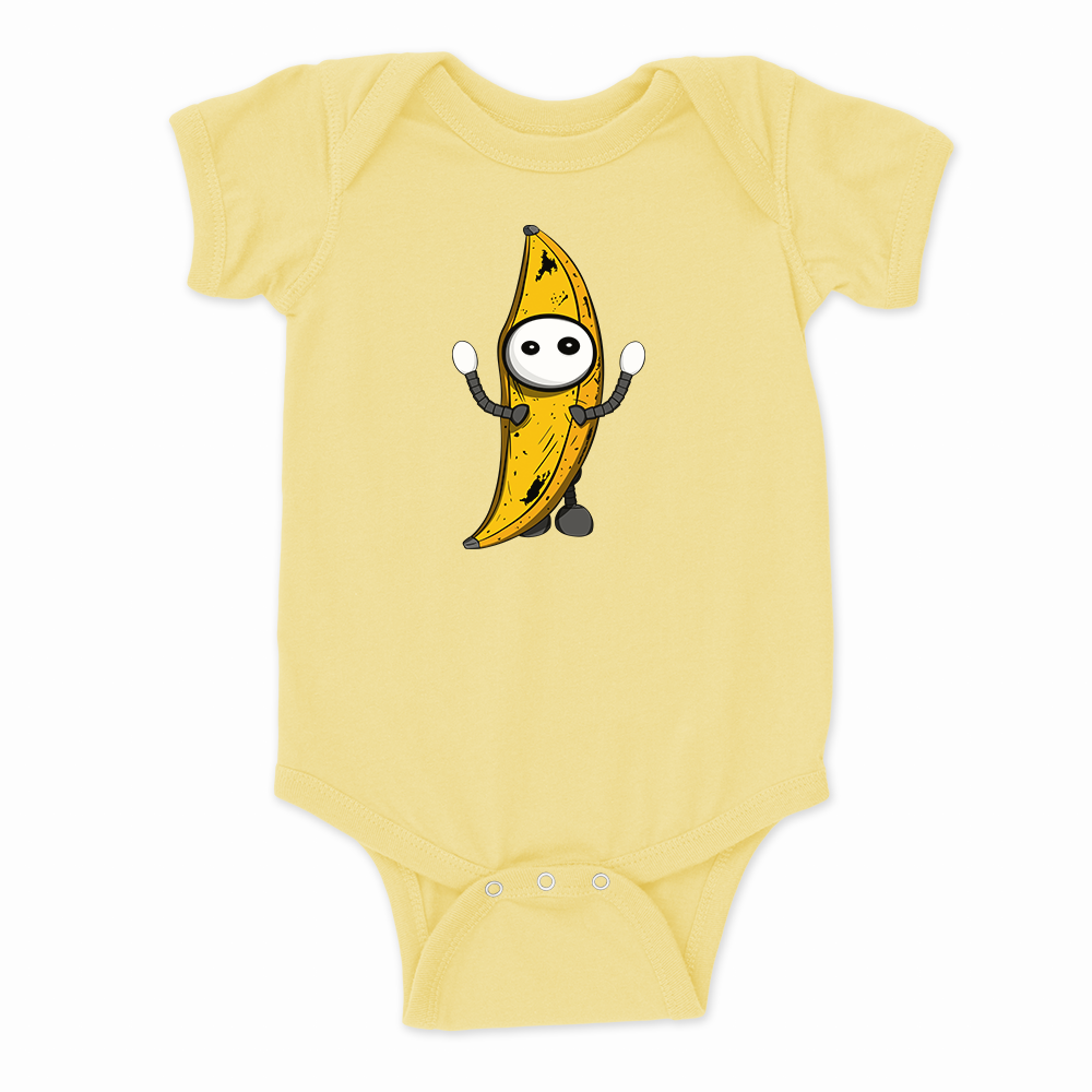  Ikaru Banana Basel baby onesie, original character design