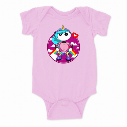  Ikaru Rainbow Gril baby onesie, original character design