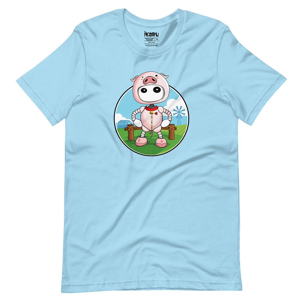 Ikaru Piggy t-shirts collection, original character graphic tees