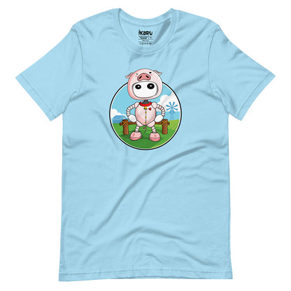 Ikaru Piggy t-shirts collection, original character graphic tees