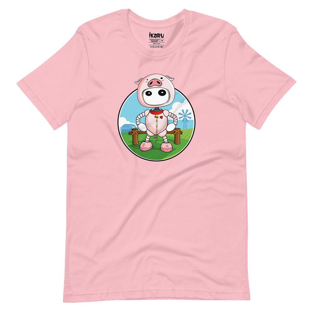 Ikaru Piggy t-shirts collection, original character graphic tees