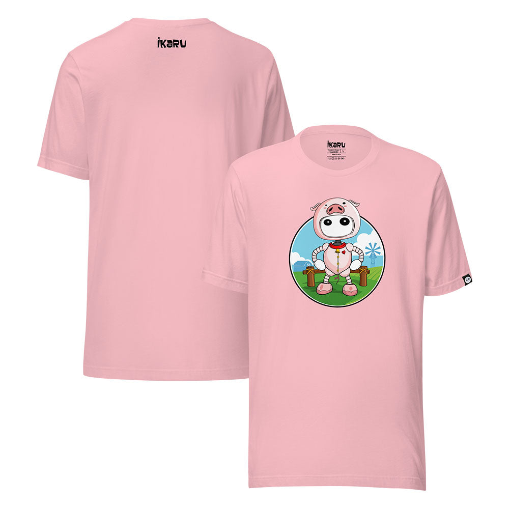Ikaru Piggy t-shirts collection, original character graphic tees