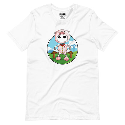 Ikaru Piggy t-shirts collection, original character graphic tees