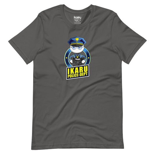 Ikaru Police t-shirts collection, original character graphic tees