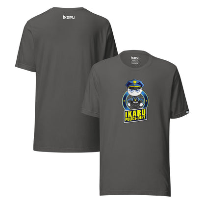Ikaru Police t-shirts collection, original character graphic tees