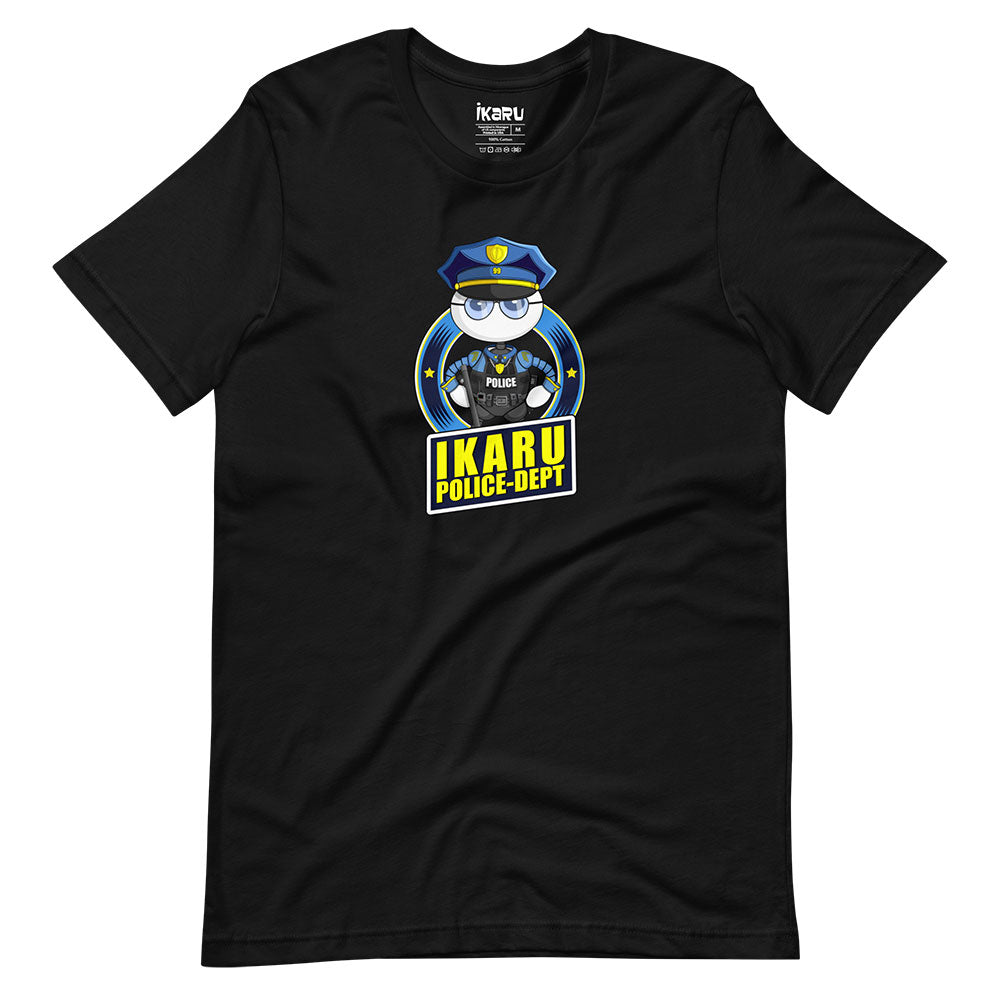 Ikaru Police t-shirts collection, original character graphic tees