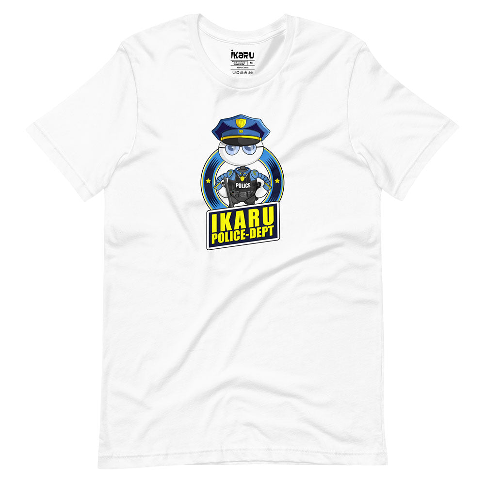 Ikaru Police t-shirts collection, original character graphic tees