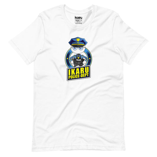 Ikaru Police t-shirts collection, original character graphic tees