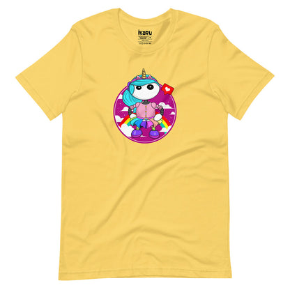 Ikaru Rainbow Girl t-shirts collection, original character graphic tees