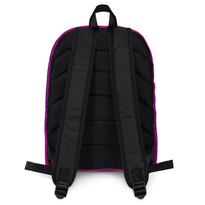 Ikaru Rainbow girl backpack, original character all-over print design