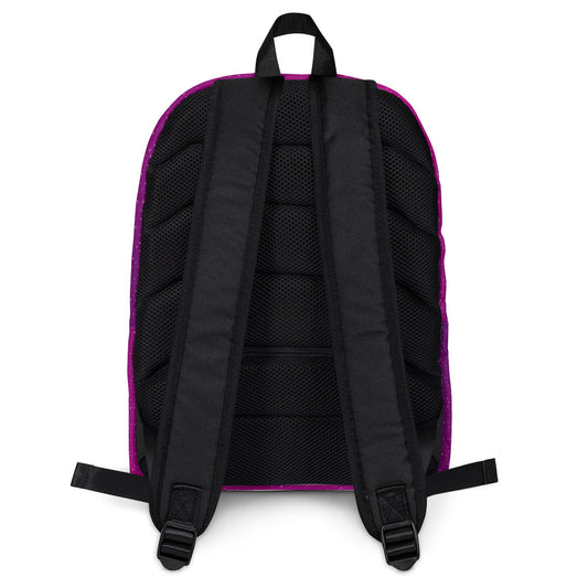Ikaru Rainbow girl backpack, original character all-over print design