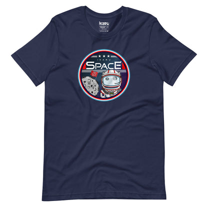  Ikaru Space graphic t-shirt, original character illustration