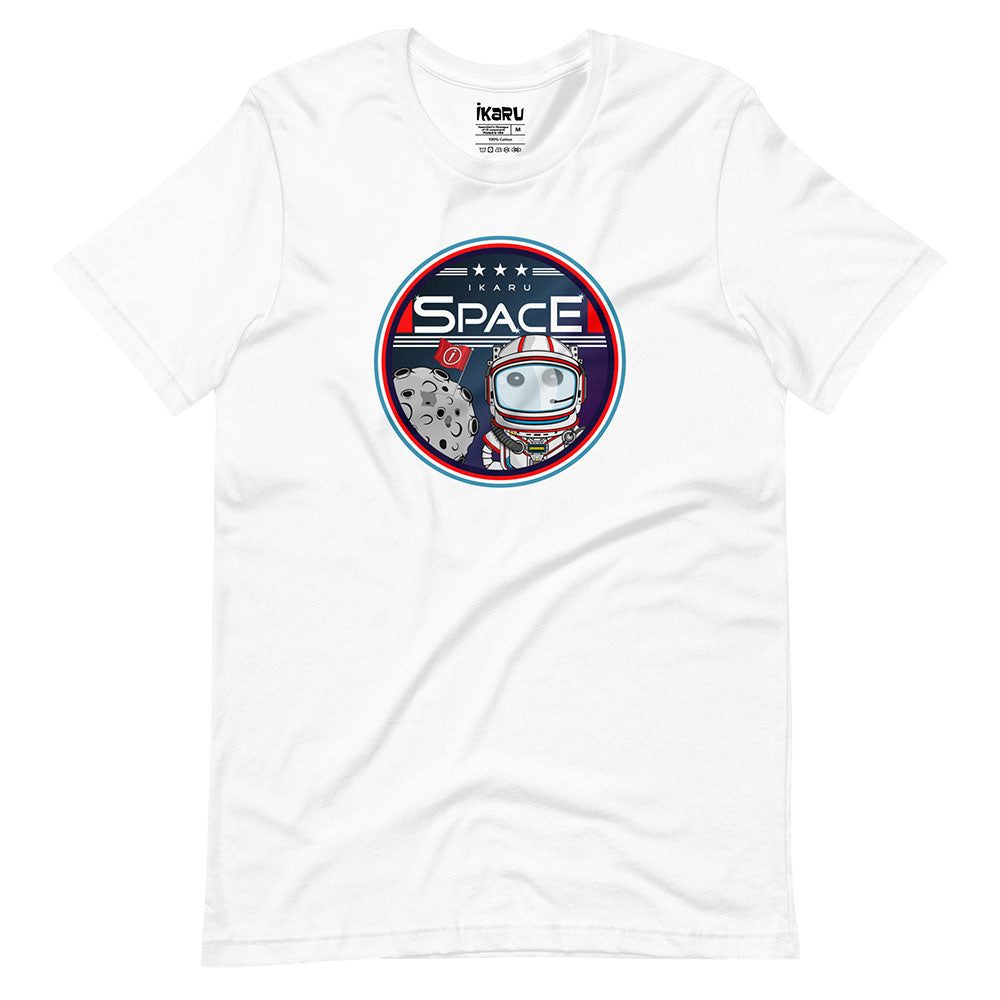  Ikaru Space graphic t-shirt, original character illustration