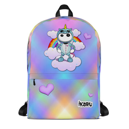  Ikaru Unicorn Pj's backpack collection, original character all-over print design