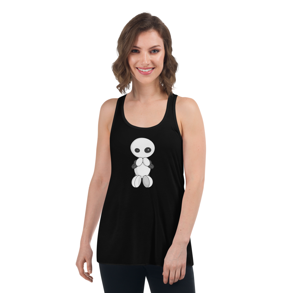  Ikaru Yoga women's racerback tank top, original character design