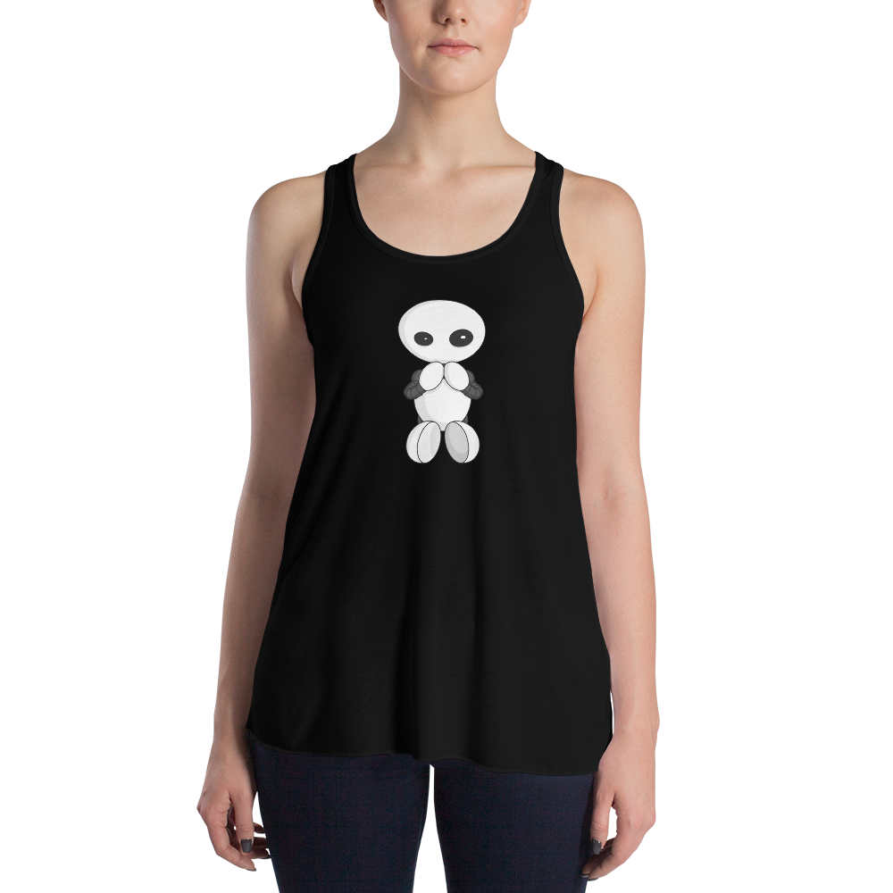  Ikaru Yoga women's racerback tank top, original character design