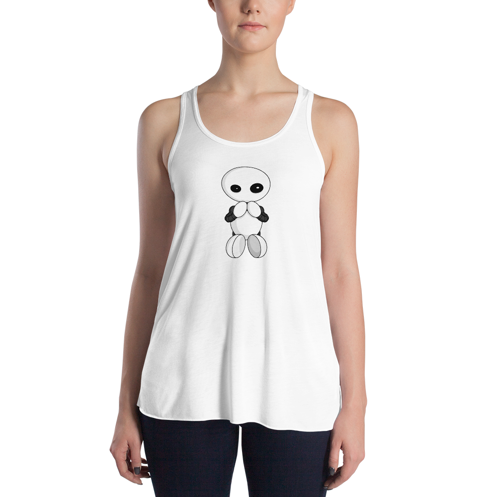  Ikaru Yoga women's racerback tank top, original character design