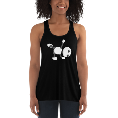  Ikaru Yoga women's racerback tank top, original character design