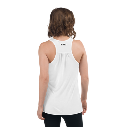  Ikaru Yoga women's racerback tank top, original character design