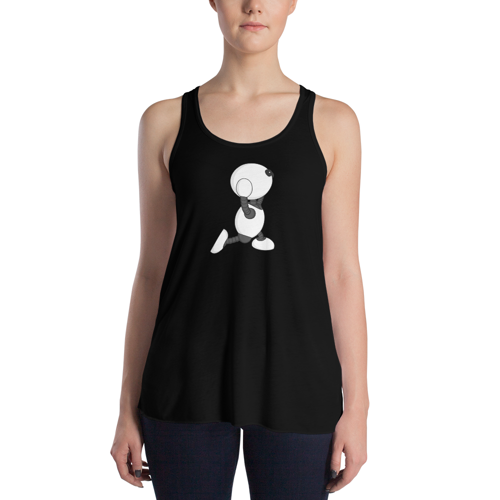  Ikaru Yoga women's racerback tank top, original character design