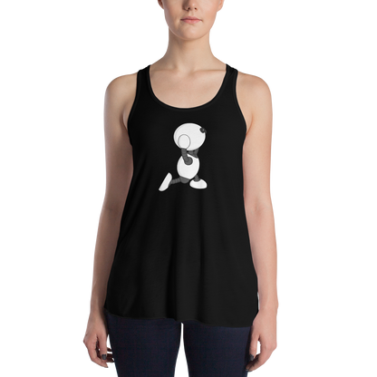  Ikaru Yoga women's racerback tank top, original character design