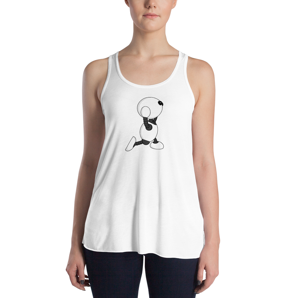  Ikaru Yoga women's racerback tank top, original character design