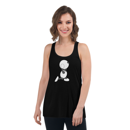  Ikaru Yoga women's racerback tank top, original character design