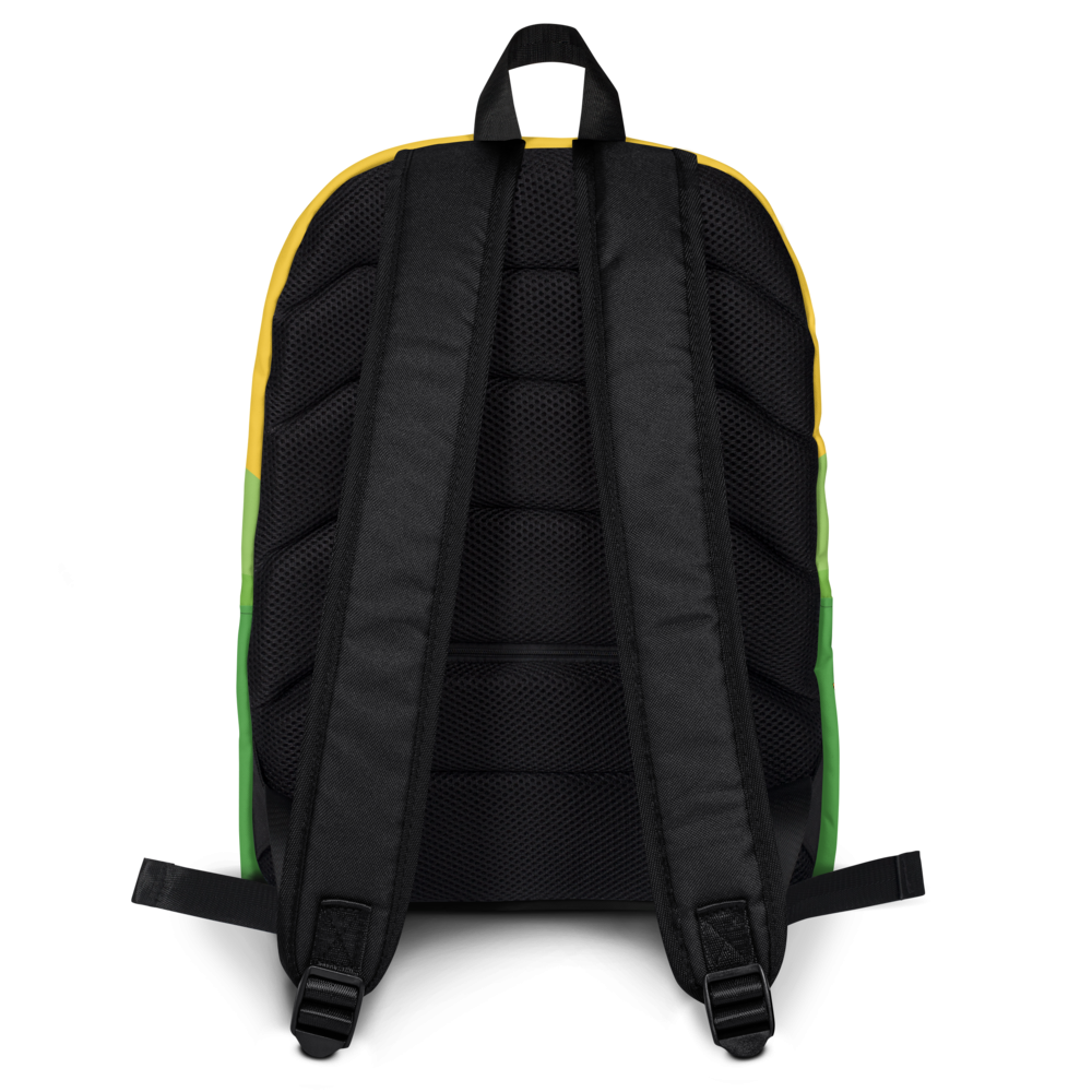 Ikaru chicken backpack, original character all-over print design