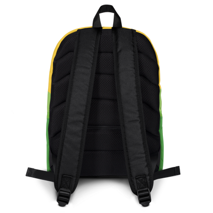 Ikaru chicken backpack, original character all-over print design