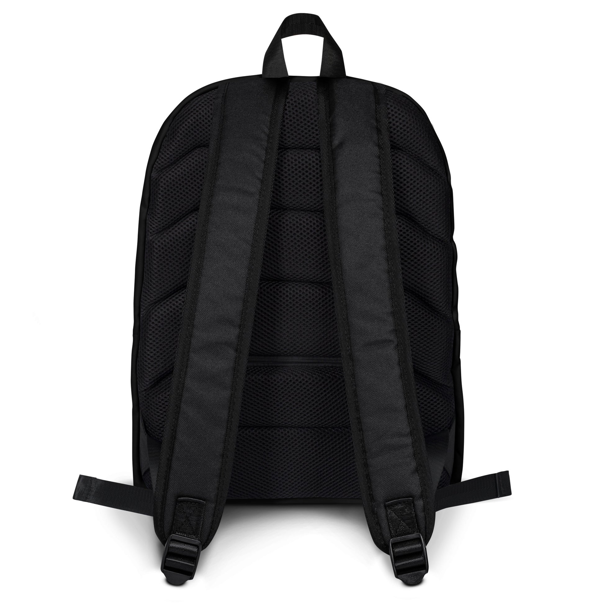 Ikaru original logo backpack, original character all-over print design