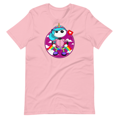 Ikaru rainbow girl youth t-shirts collection, original character graphic tees