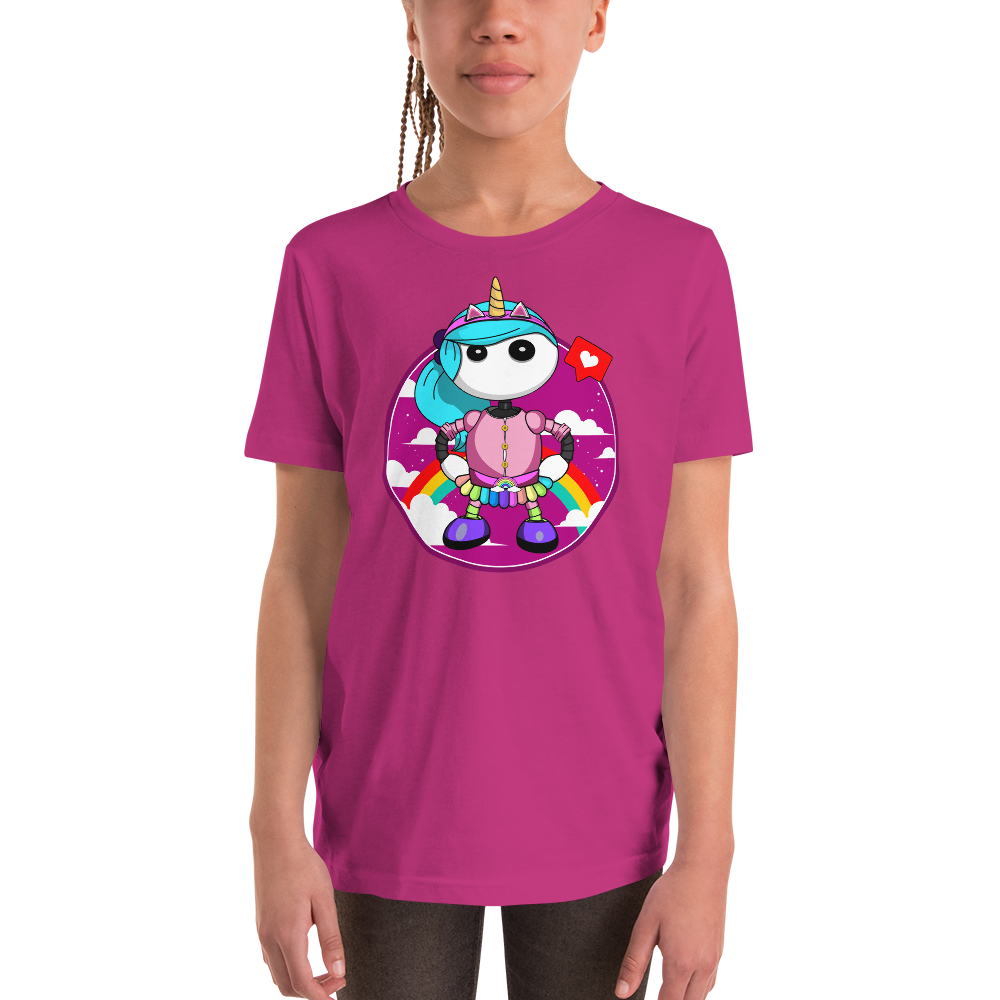 Ikaru rainbow girl youth t-shirts collection, original character graphic tees