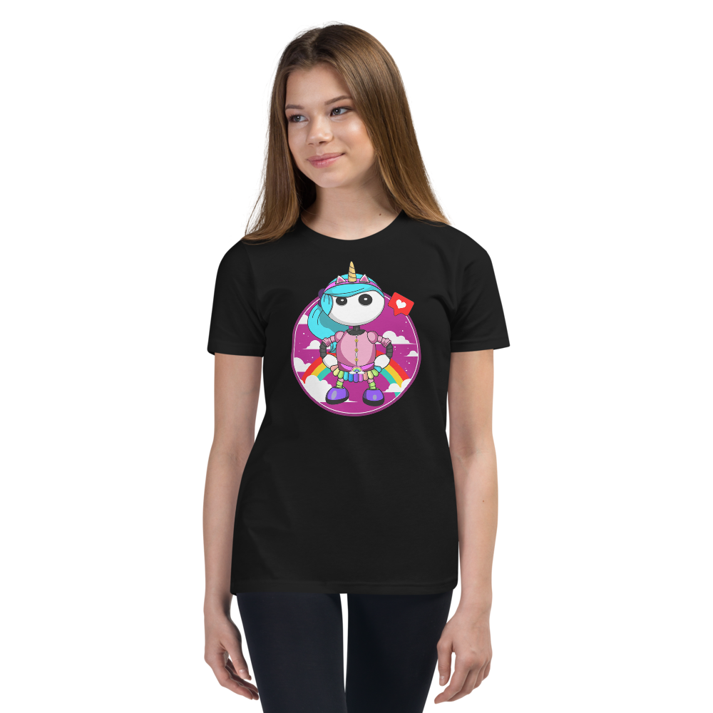 Ikaru rainbow girl youth t-shirts collection, original character graphic tees