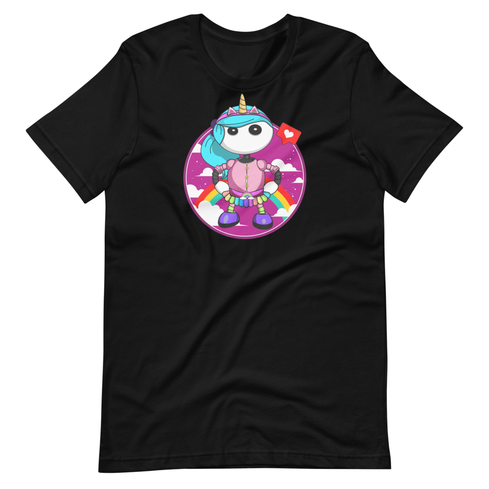 Ikaru rainbow girl youth t-shirts collection, original character graphic tees