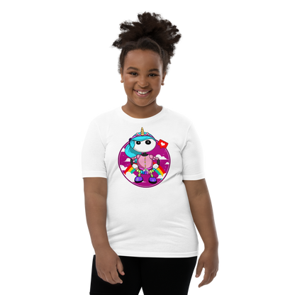 Ikaru rainbow girl youth t-shirts collection, original character graphic tees