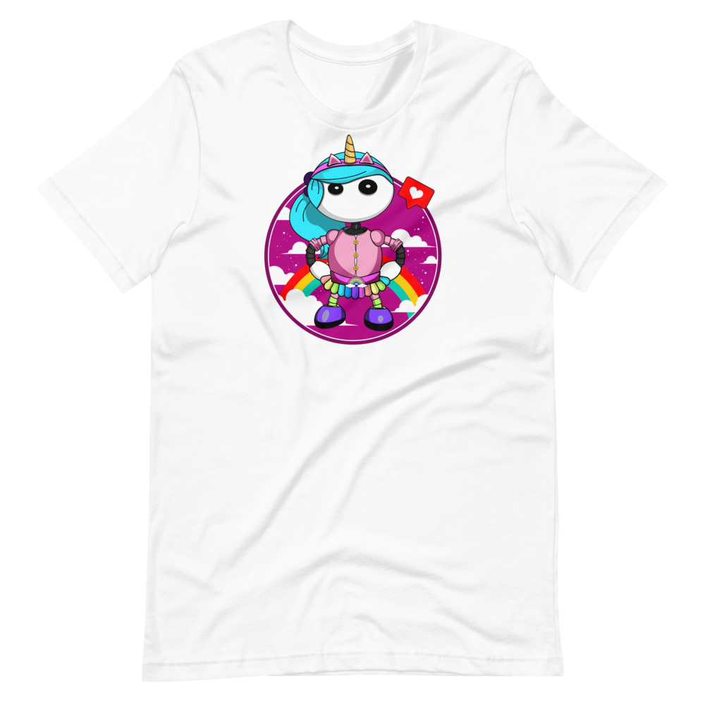Ikaru rainbow girl youth t-shirts collection, original character graphic tees