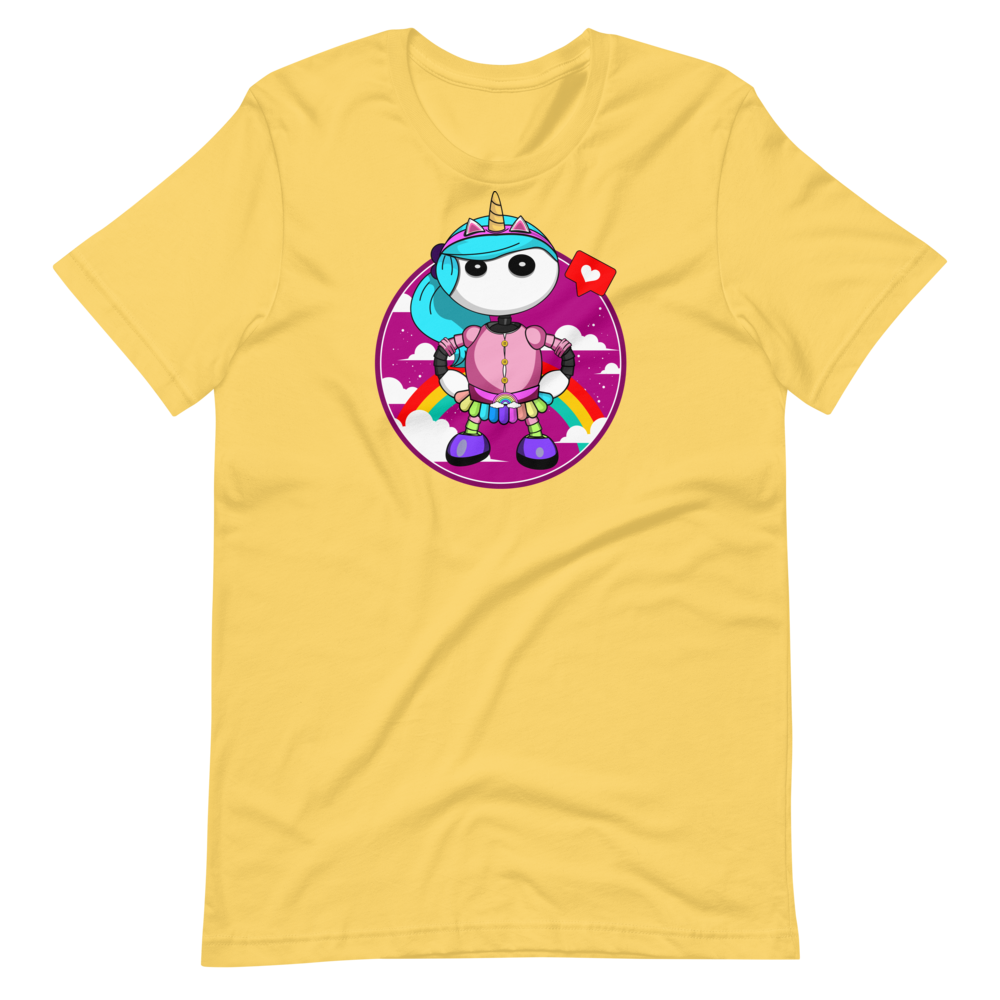 Ikaru rainbow girl youth t-shirts collection, original character graphic tees