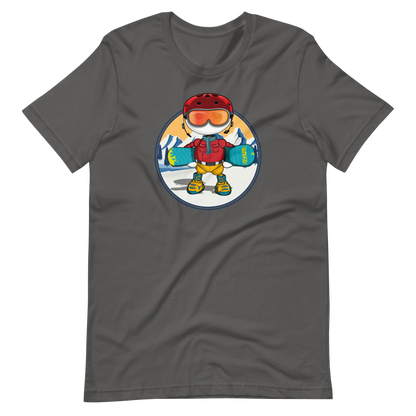 Ikaru snowboard t-shirts collection, original character graphic tees
