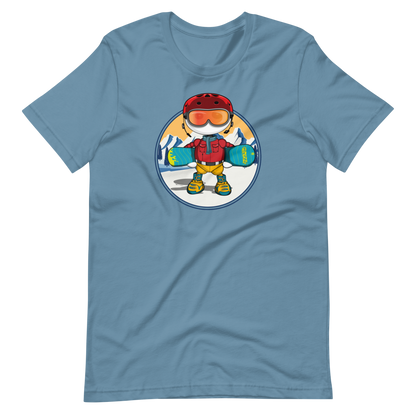 Ikaru snowboard t-shirts collection, original character graphic tees