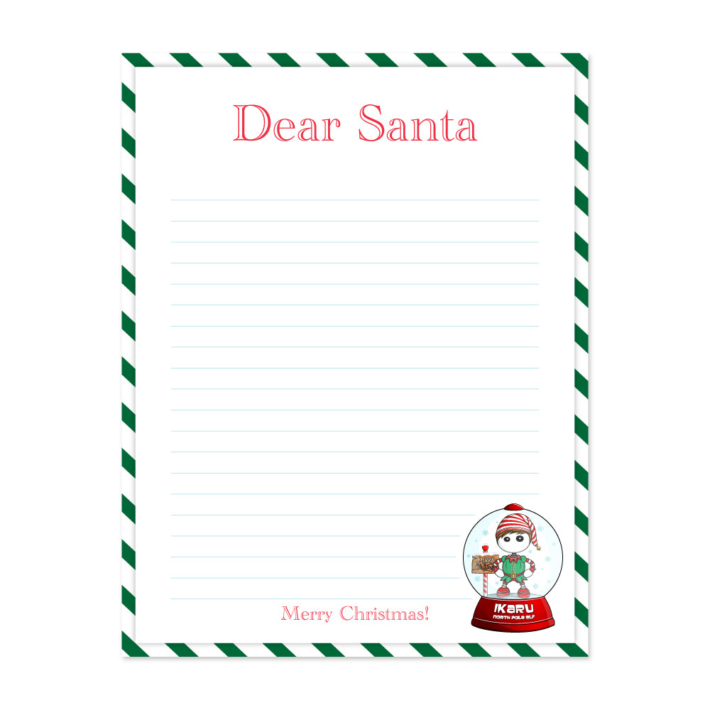 Dear Santa Letter (Digital File)
