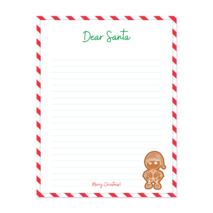 Dear Santa Letter (Digital File)