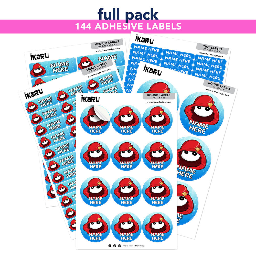 Ikaru Mermaid (Labels)