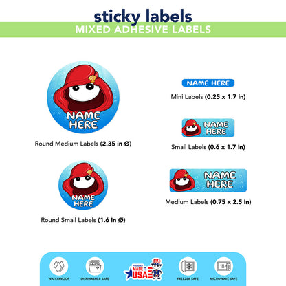 Ikaru Mermaid (Labels)