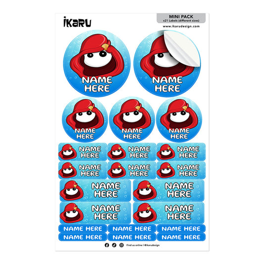 Ikaru Mermaid (Labels)