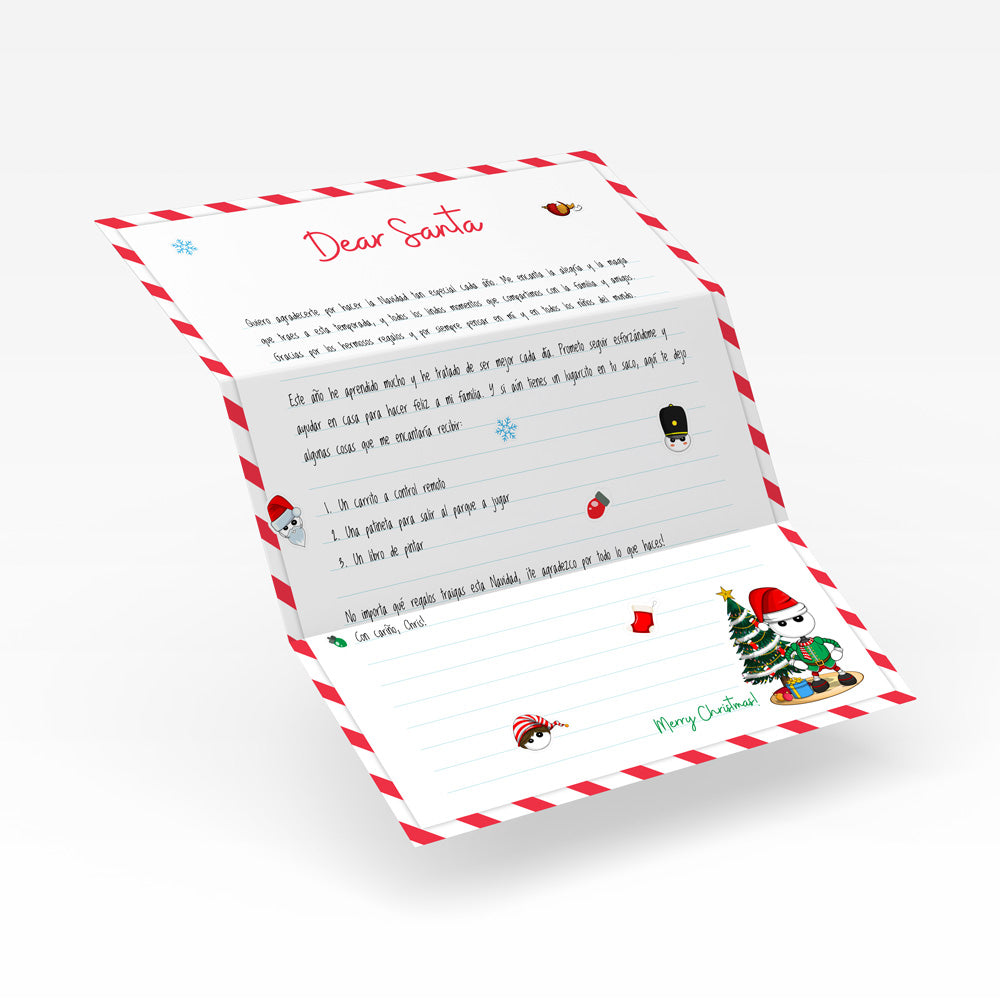 Dear Santa Letter (Digital File)