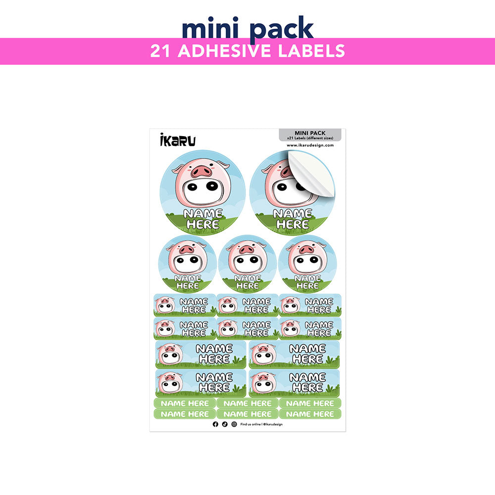 Ikaru Piggy (Labels)