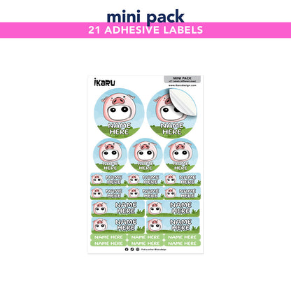 Ikaru Piggy (Labels)