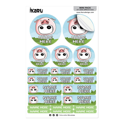 Ikaru Piggy (Labels)